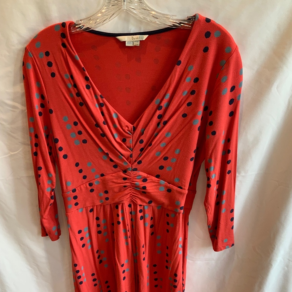 Boden 3/4 sleeve v-neck tunic - US 10P/UK 14P